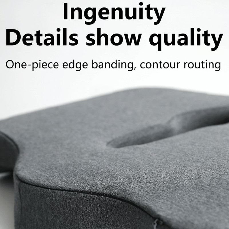 Pernă pentru scaun din spumă cu memorie Pernă ortopedică Coccix Pernă pentru scaun de birou Suport talie Pernă pentru spate Scaun auto Seturi de perne de masaj pentru șold