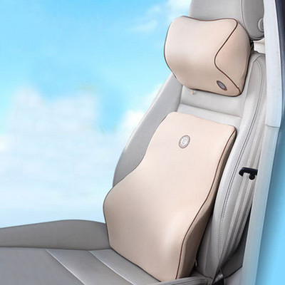 Pernă pentru tetiera mașină Suport lombar cu memorie pentru gât Bumbac Respirabil Tetiera automată Pernă pentru tetiera Pernă pentru scaun