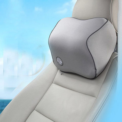 Pernă pentru tetiera mașină Suport lombar cu memorie pentru gât Bumbac Respirabil Tetiera automată Pernă pentru tetiera Pernă pentru scaun