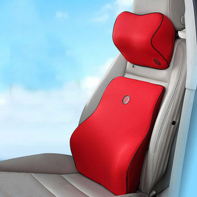 Pernă pentru tetiera mașină Suport lombar cu memorie pentru gât Bumbac Respirabil Tetiera automată Pernă pentru tetiera Pernă pentru scaun