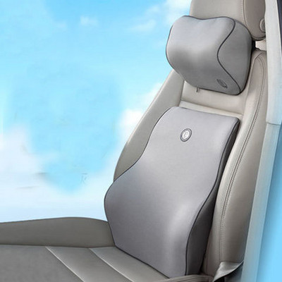 Pernă pentru tetiera mașină Suport lombar cu memorie pentru gât Bumbac Respirabil Tetiera automată Pernă pentru tetiera Pernă pentru scaun