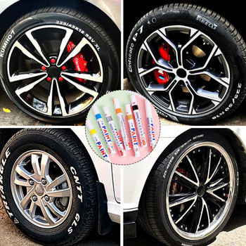 Μαρκαδόρο επισκευής γρατσουνιών αυτοκινήτου Auto Touch Up Paint Pel Remover Vehicle Tire Paint Marker Clear Kit for Car Scratch Fix Care