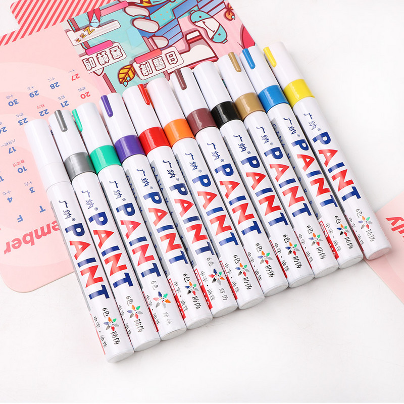 Automobilio įbrėžimų taisymo rašiklis Automatinis dažų rašiklio užpildymo valiklis Transporto priemonės padangų dažų žymeklio skaidrus rinkinys, skirtas automobilio stiliaus įbrėžimams taisyti