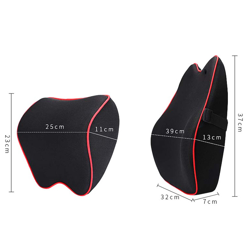 Pernă pentru tetieră pentru gât auto Suport scaun auto Bumbac cu memorie Accesorii pentru automobile Pernă scaun auto Suport cap Protector pentru gât