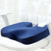 Ortopedinė pagalvė sėdimoji padėklas Automobilinė pagalvė sėdynės pagalvėlė nuo išialgijos sėdėjimo pagalvėlė Atminties putplasčio apsauga nuo uodegos slankstelių