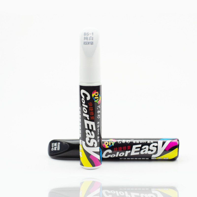 Automobilių spalvos dažų taisymo įbrėžimų valiklis baltas raudonas juodas sidabras profesionalus remonto dažų rašiklis pašalinti dažus Care Care Beauty