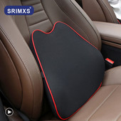 Pernă pentru mașină Pernă pentru gât Pernă pentru scaunul pentru mașină Suport lombar pentru perna pentru scaun de birou Auto Universal 3d Memory Foam