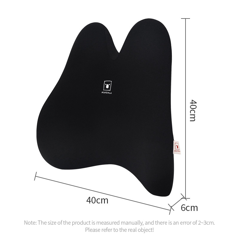 Suport lombar pentru mașină nou Momery spumă pernă de suport pentru scaun auto pernă respirabilă pentru spate ameliorează durerea spătarul scaunului pentru conducere
