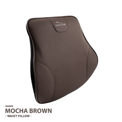 Pernă de pernă lombară pentru scaunul de mașină Instrument de pernă de sprijin anti-oboseală pentru Jaguar XSF XF XE XJ XK XEL XFL XJL XJ6 XJS XKR XFR