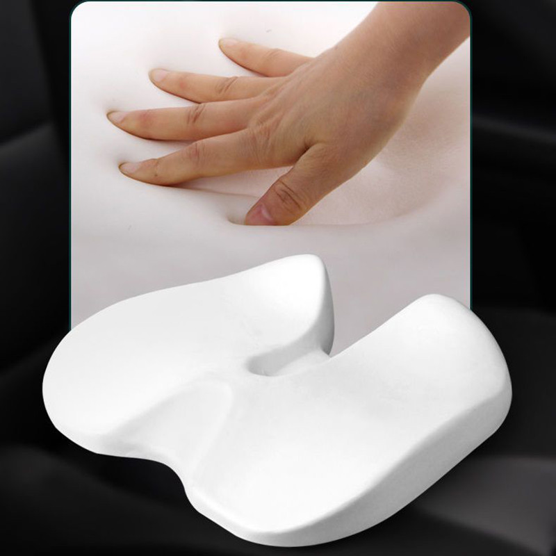 Automobilio sėdynės pagalvėlė neslystanti ortopedinė atminties putų uodegikaulio pagalvė nuo uodegos išialgijos nugaros skausmą malšinanti patogi biuro kėdė