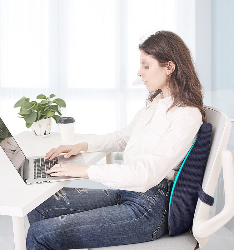 Pagalvėlė automobilių juosmens pagalvėlė juosmens atrama pagalvėlė nugaros atrama sėdynė juosmens pagalvė automobilio atminties putų automobilio juosmens pagalvė kvėpuojanti