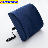 2023 Automobil Mekana memorijska pjena Drvena potpora Masažer za leđa Jastuk Masažer za leđa Jastuk za struk za auto Stolica Kućni ured Ublažava bol