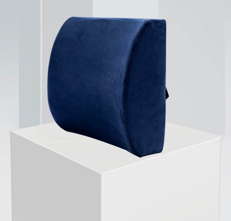 2023 Automobil Mekana memorijska pjena Drvena potpora Masažer za leđa Jastuk Masažer za leđa Jastuk za struk za auto Stolica Kućni ured Ublažava bol