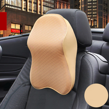 Μαξιλάρι προσκέφαλου καθίσματος αυτοκινήτου 3D Memory Foam Μαξιλάρι Κεφαλής και Λαιμού Ανακούφιση από τον πόνο Ταξιδιωτικό Στήριγμα λαιμού Αναπνεύσιμο μαξιλάρι αφρού μνήμης