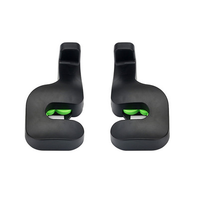 2 buc. cârlig pentru tetieră mașină umeraș pentru spate pentru geantă de mână geantă de băcănie pânză de băcănie cleme portabile multifuncționale pentru stilul mașinii