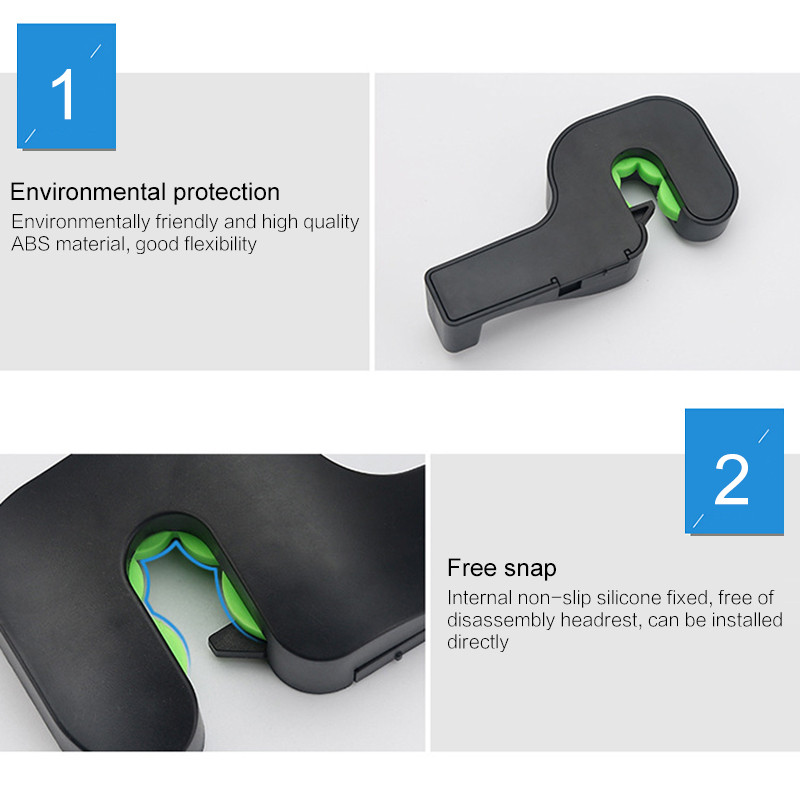 2 buc. cârlig pentru tetieră mașină umeraș pentru spate pentru geantă de mână geantă de băcănie pânză de băcănie cleme portabile multifuncționale pentru stilul mașinii