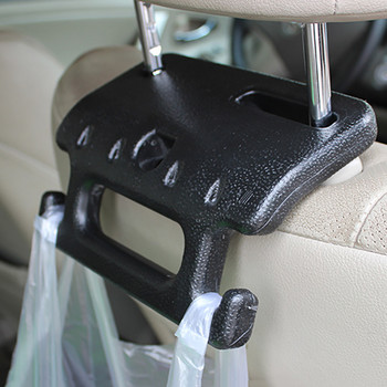 BN-001 Κουπαστή ασφαλείας με γάντζο αυτοκινήτου Στερεωτήρας & κλιπ πίσω καθίσματος Κρεμάστρα για προσκέφαλο Αξεσουάρ εσωτερικού αυτοκινήτου Προϊόν
