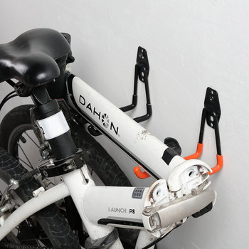Μεταλλικοί γάντζοι ποδηλάτου βαρέως τύπου Garage Organizer Βάση τοίχου Κρεμάστρα ποδηλάτου Βάση τοίχου Αντιολισθητικός γάντζος αποθήκευσης για Εργαλείο κήπου ποδηλάτων