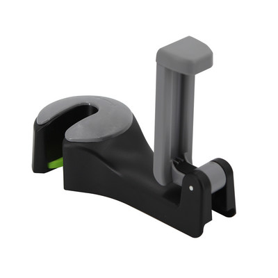 Cârlig pentru spate 2 în 1 Cârlig pentru tetiera pentru mașină cu suport pentru telefon Umeraș pentru spate scaun pentru geantă Poșetă Poșetă pentru băcănie Agrafe pliabile