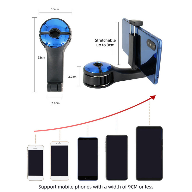 Cârlig pentru tetieră pentru scaunul din spate al vehiculului 3 în 1 Suport pentru telefon mobil Cârlig portabil pentru umeraș pentru spătarul scaunului pentru poșetă Geanta Pânză Băcănie