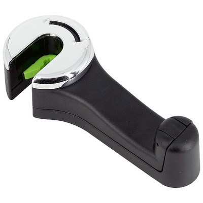 Gadget pentru mașină 2 în 1, umeraș pentru scaunul din spate al mașinii, organizator cârlig pentru tetieră mașină, cu suport pentru telefon pentru geantă de mână mașină 2 accesorii de interior