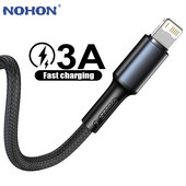 2 m 3 m gyorstöltő USB kábel iPhone 13 12 11 Pro Max X XR XS 10 8 7 6 s Plus SE hosszú vezetékes Apple telefon adattöltő kábel 2 3 m