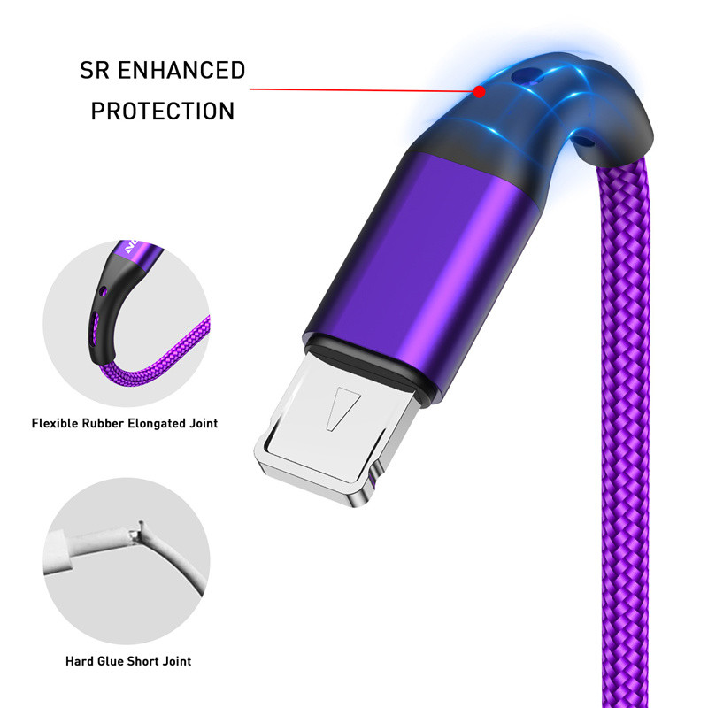 Cablu USB pentru iPhone 14 12 13 11 Pro Max X XR XS 8 7 6s 5s Încărcător de date de încărcare rapidă Cablu cablu USB pentru iPhone 0,5/1//2M