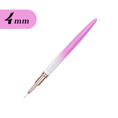 Βούρτσες EVAL Nail Art Liner Brushes Μαύρες ρίγες βούρτσες νυχιών Εξαιρετικά λεπτό πινέλο μακράς γραμμής για νύχια Πινέλο βερνίκι νυχιών με τζελ