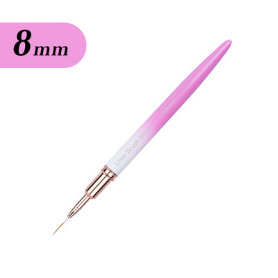 Βούρτσες EVAL Nail Art Liner Brushes Μαύρες ρίγες βούρτσες νυχιών Εξαιρετικά λεπτό πινέλο μακράς γραμμής για νύχια Πινέλο βερνίκι νυχιών με τζελ