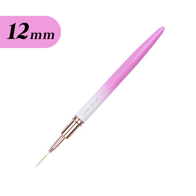 Βούρτσες EVAL Nail Art Liner Brushes Μαύρες ρίγες βούρτσες νυχιών Εξαιρετικά λεπτό πινέλο μακράς γραμμής για νύχια Πινέλο βερνίκι νυχιών με τζελ