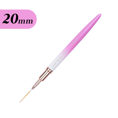 Βούρτσες EVAL Nail Art Liner Brushes Μαύρες ρίγες βούρτσες νυχιών Εξαιρετικά λεπτό πινέλο μακράς γραμμής για νύχια Πινέλο βερνίκι νυχιών με τζελ