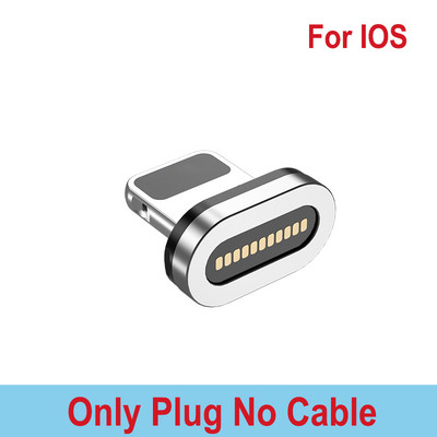 Magnetický nabíjací kábel Melonboy 6v1 100W PD, USB-C, pre notebook, Xiaomi, Huawei, rýchlonabíjací kábel pre iPhone 12 Pro Max 11