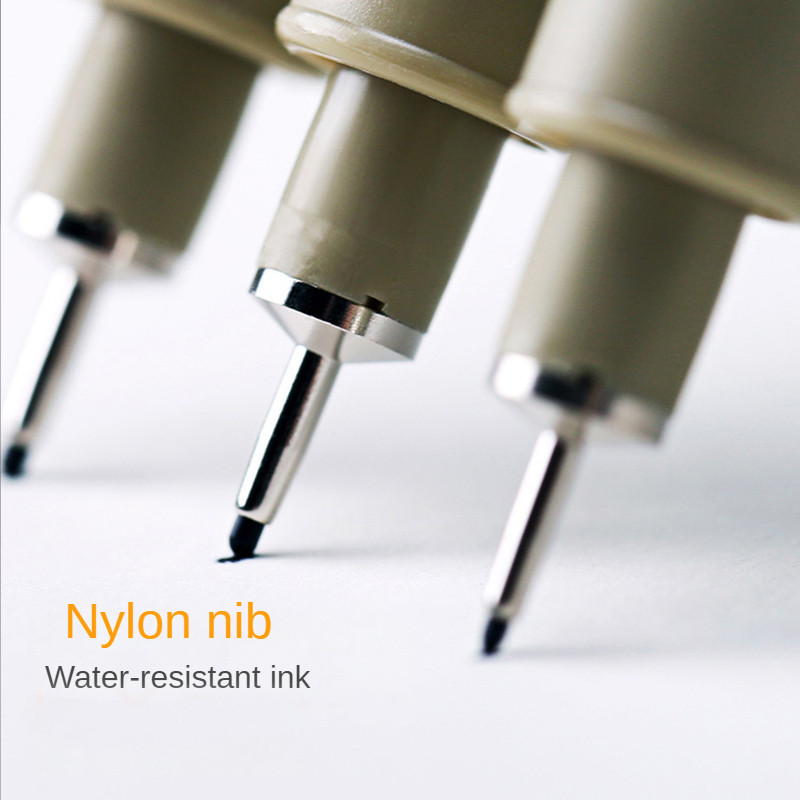 1 vnt Pigmentinis įdėklas mikroniniai rašikliai Neelde piešimo manga rašiklis šepetėlis meno žymekliai vandeniui atsparus smulkintuvas eskizavimo rašiklio raštinės reikmenys