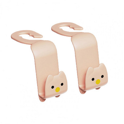 Πρακτικό γάντζο αυτοκινήτου Φορητό ABS Στήριγμα προσκέφαλου Κάθισμα Γάντζος Κάθισμα αυτοκινήτου Γάντζος Θήκη αποθήκευσης αυτοκινήτου 2 τμχ