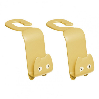 Πρακτικό γάντζο αυτοκινήτου Φορητό ABS Στήριγμα προσκέφαλου Κάθισμα Γάντζος Κάθισμα αυτοκινήτου Γάντζος Θήκη αποθήκευσης αυτοκινήτου 2 τμχ