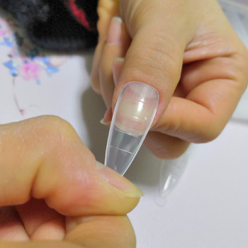 Инструменти за удължаване с полимерен гел за нокти Горни форми за удължаване на нокти Форма за дома и магазина Съвети за салон за нокти Акрилни форми за нокти