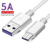 Huawei MatePad Pro X Xs 10.8 M6 5A ülikiire laadija C-tüüpi laadimiskaabel Huawei P Smart Z 2021 Honor 9X 20S 30 P40 lite jaoks