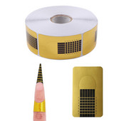 Finger Angel 50/100/500PCS Forme za nokte Nail Art Guide Papir Curve Nails Gel UV Extension Alat za francusku DIY manikuru Chablon Form