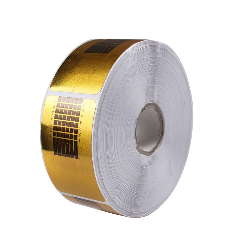 Finger Angel 50/100/500PCS Forme za nokte Nail Art Guide Papir Curve Nails Gel UV Extension Alat za francusku DIY manikuru Chablon Form