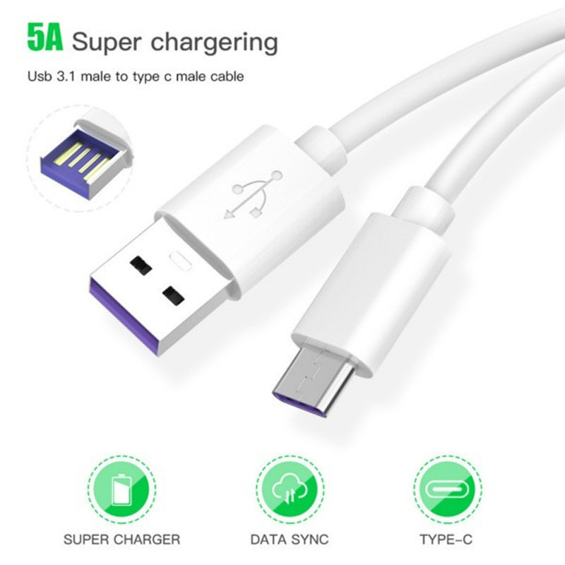 Cablu USB tip C 50cm 1M 2M Cablu de încărcare USB pentru Huawei P40 P30 Samsung S20 S10 S9 Xiaomi Note 8 8T Pro Cablu de încărcare tip C