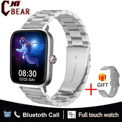 2023 Pánske inteligentné hodinky pre ženy s vlastným ciferníkom, inteligentné hodinky pre mužov s Androidom a IOS, vodotesné Bluetooth hodinky s plným dotykom, náramok s hodinami pre mužov