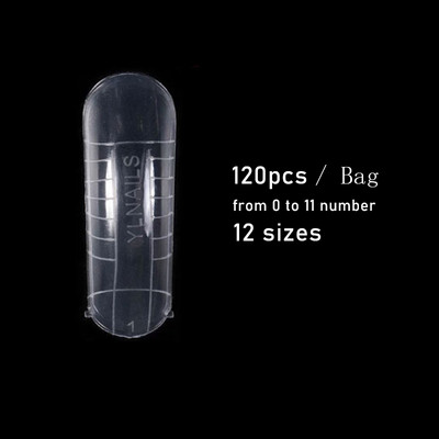 Dual Forms Nails Diamond System UV Acrylic Mold Quick Building Poly UV Gel Extension False Nail DIY Upper Forms