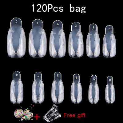 Dual Forms Nails Diamond System UV Acrylic Mold Quick Building Poly UV Gel Extension False Nail DIY Upper Forms