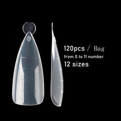 Dual Forms Nails Diamond System UV Acrylic Mold Quick Building Poly UV Gel Extension False Nail DIY Upper Forms