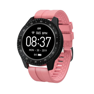 Ceas inteligent F17 Frecvență cardiacă Tensiunea arterială Monitorizare fitness Ceas inteligent Mod multi-sport Brățară inteligentă rezistentă la apă IP67