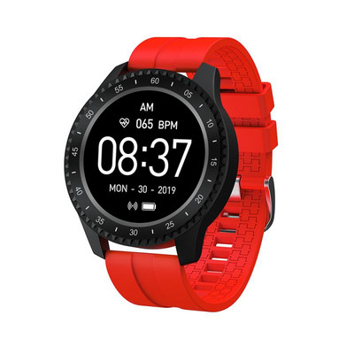 Ceas inteligent F17 Frecvență cardiacă Tensiunea arterială Monitorizare fitness Ceas inteligent Mod multi-sport Brățară inteligentă rezistentă la apă IP67