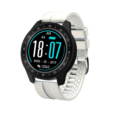 Ceas inteligent F17 Frecvență cardiacă Tensiunea arterială Monitorizare fitness Ceas inteligent Mod multi-sport Brățară inteligentă rezistentă la apă IP67