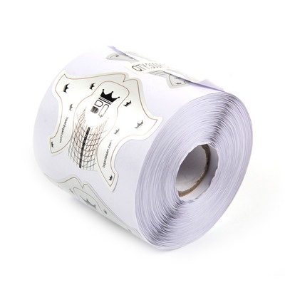 ANGNYA 20/50/100/500 buc. Noi din plastic aliat, forma de păr negru, forme de unghii, extensie pentru arta unghiilor, sfaturi franceze, instrumente de manichiură, gel UV