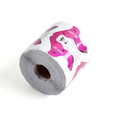 ANGNYA 20/50/100/500 buc. Noi din plastic aliat, forma de păr negru, forme de unghii, extensie pentru arta unghiilor, sfaturi franceze, instrumente de manichiură, gel UV