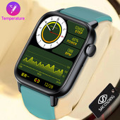 Modni pametni sat za 2023. Novi Bluetooth poziv pametni Otkucaji srca Krvni tlak Tjelesna temperatura Satovi za fitness Za muškarce Žene Sat